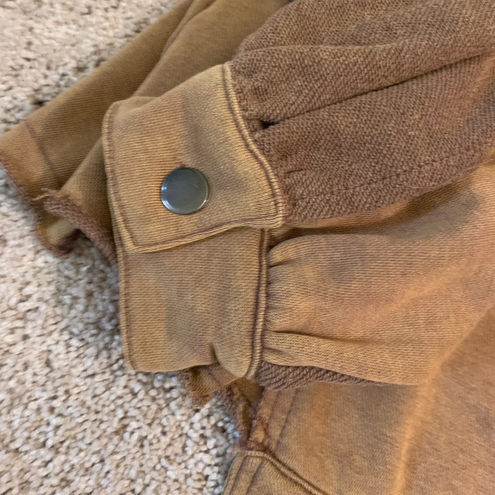 POL Brown-on-Brown Utility Jacket Size L - Picture 5 of 6